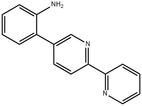 2-[(2,2'-Bipyridin)-5-yl]aniline Struktur