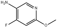 4-FLUORO-6-METHOXY-PYRIDIN-3-AMINE Struktur