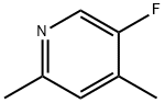 Pyridine, 5-fluoro-2,4-dimethyl- Struktur