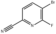 5-Bromo-6-fluoropicolinonitrile Struktur