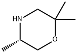 (5S)-2,2,5-trimethylmorpholine Struktur