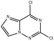 2,4-Dichloroimidazo[2,1-f][1,2,4]triazine Struktur