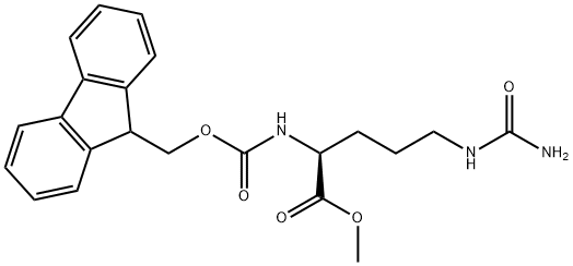 (9H-Fluoren-9-yl)MethOxy]Carbonyl Cit-Ome Struktur