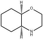 2H-1,4-Benzoxazine, octahydro-, (4aS,8aR)- Struktur