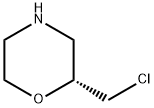 Morpholine, 2-(chloromethyl)-, (2R)- Struktur