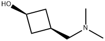 Cyclobutanol, 3-[(dimethylamino)methyl]-, cis- Struktur