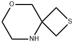 8-Oxa-2-thia-5-azaspiro[3.5]nonane Struktur