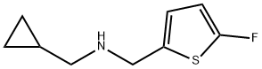 2-Thiophenemethanamine, N-(cyclopropylmethyl)-5-fluoro- Struktur