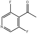 Ethanone, 1-(3,5-difluoro-4-pyridinyl)- Struktur