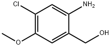 Benzenemethanol, 2-amino-4-chloro-5-methoxy- Struktur