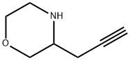 Morpholine, 3-(2-propyn-1-yl)- Struktur