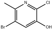 5-bromo-2-chloro-6-methylpyridin-3-o Struktur