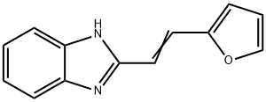 1H-Benzimidazole, 2-[2-(2-furanyl)ethenyl]- Struktur