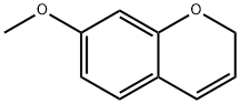 2H-1-Benzopyran, 7-methoxy- Struktur