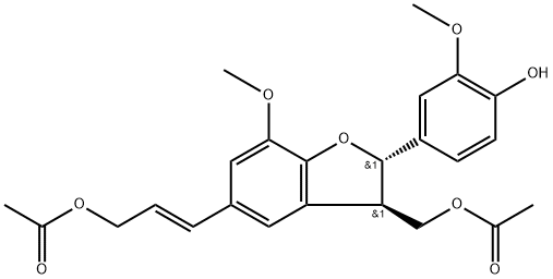 Dimeric coniferyl acetate