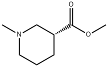 Methyl (3R)-1-methylpiperidine-3-carboxylate Struktur