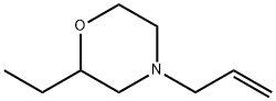 Morpholine,2-ethyl-4-(2-propen-1-yl)- Struktur