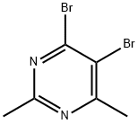 4,5-Dibromo-2,6-dimethyl-pyrimidine Struktur