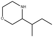 Morpholine, 3-(1-methylpropyl)- Struktur