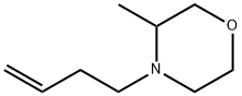 Morpholine, 4-(3-buten-1-yl)-3-methyl- Struktur