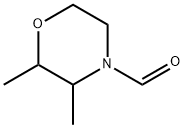 4-Morpholinecarboxaldehyde, 2,3-dimethyl- Struktur