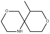 4,9-Dioxa-1-azaspiro[5.5]undecane, 7-methyl- Struktur