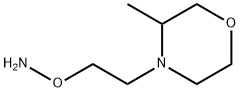 Morpholine, 4-[2-(aminooxy)ethyl]-3-methyl- Struktur