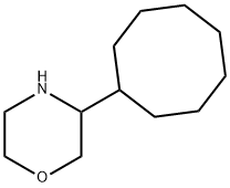 Morpholine, 3-cyclooctyl- Struktur