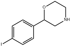 Morpholine,2-(4-iodophenyl)- Struktur