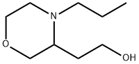 3-Morpholineethanol, 4-propyl- Struktur