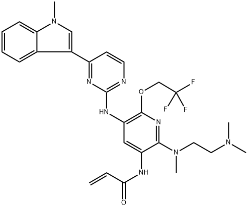 Alflutinib Struktur