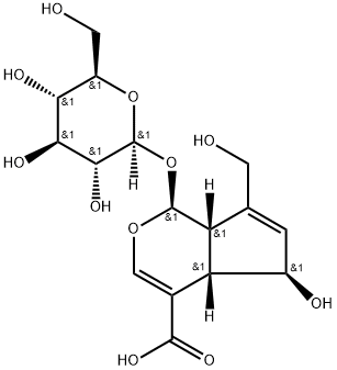 DEACETYLASPERULOSIDICACID Struktur