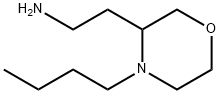 3-Morpholineethanamine, 4-butyl- Struktur