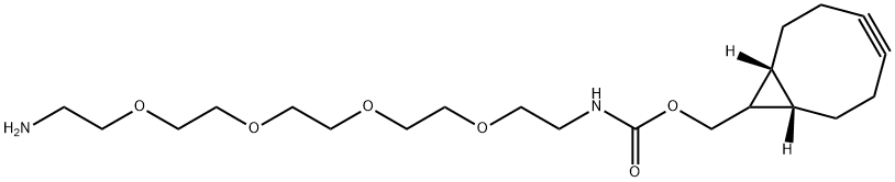 endo-BCN-PEG4-amine Struktur