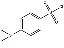 Benzenesulfonyl chloride, 4-(trimethylsilyl)- Struktur