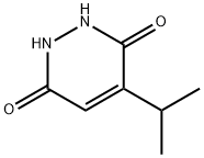 3,6-Pyridazinedione, 1,2-dihydro-4-(1-methylethyl)- Struktur