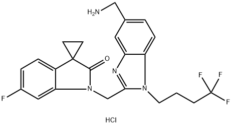 Sisunatovir HCl Struktur