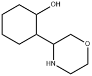 Cyclohexanol, 2-(3-morpholinyl)- Struktur