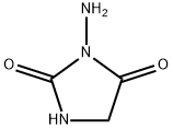 2,4-Imidazolidinedione, 3-amino- Struktur