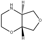 2H-Furo[3,4-b]-1,4-oxazine, hexahydro-, (4aS,7aR)- Struktur