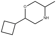 Morpholine,2-cyclobutyl-5-methyl- Struktur