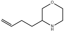 Morpholine, 3-(3-buten-1-yl)- Struktur