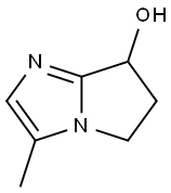 3-methyl-5H,6H,7H-pyrrolo[1,2-a]imidazol-7-ol Struktur