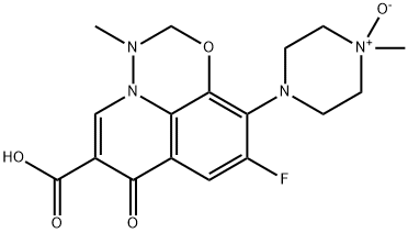 Marbofloxacin EP Impurity F Struktur