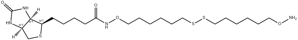 Thiol cleavable biotin Struktur