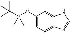 1H-Benzimidazole, 6-[[(1,1-dimethylethyl)dimethylsilyl]oxy]- Struktur