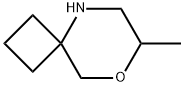 8-Oxa-5-azaspiro[3.5]nonane, 7-methyl- Struktur