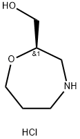 (R)-(1,4-Oxazepan-2-yl)methanol hydrochloride Struktur