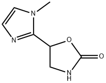 5-(1-methyl-1H-imidazol-2-yl)-1,3-oxazolidin-2-one Struktur