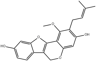 Glyurallin A Struktur